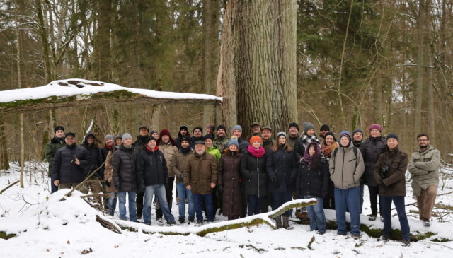 Uczestnicy sesji terenowej