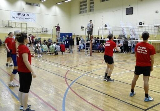 Drużyna IBL w trakcie rozgrzewki