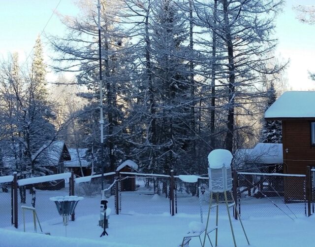 Stacja meteorologiczna w Rezerwacie "Stołby"