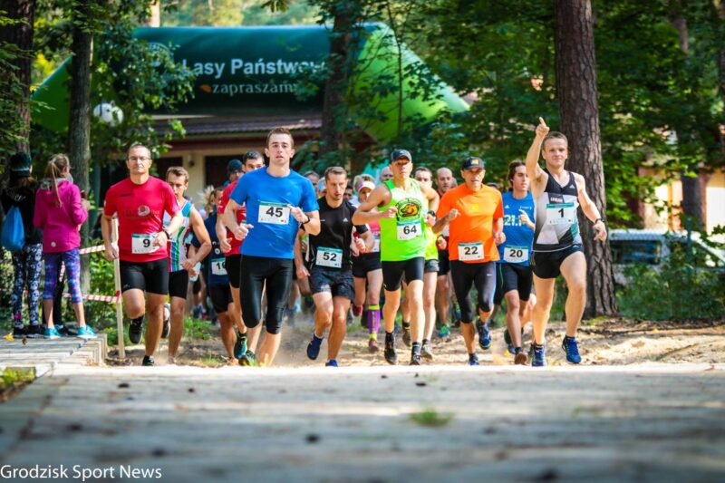 start biegu dorośli