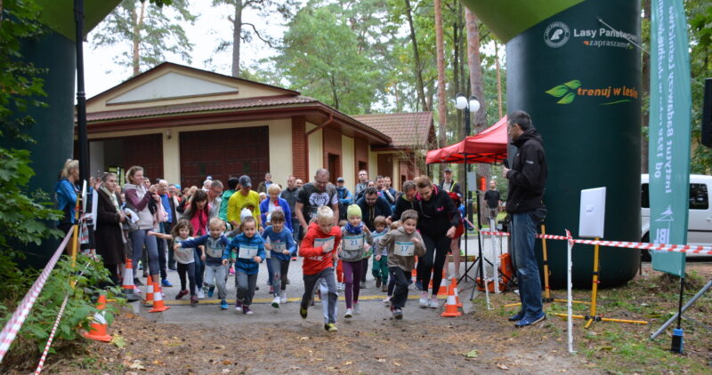 start biegu dzieci