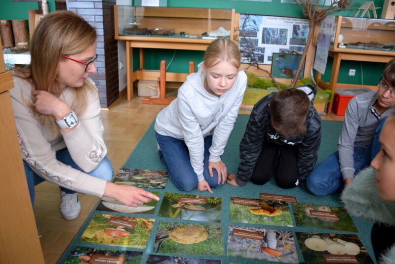 „Grzyby – gdzie żyją i jak je zbierać?" (mgr inż. Marta Siebyła)