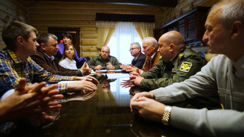 Spotkanie z przedstawicielami Wydziału Leśnego Uniwersytetu w Łucku