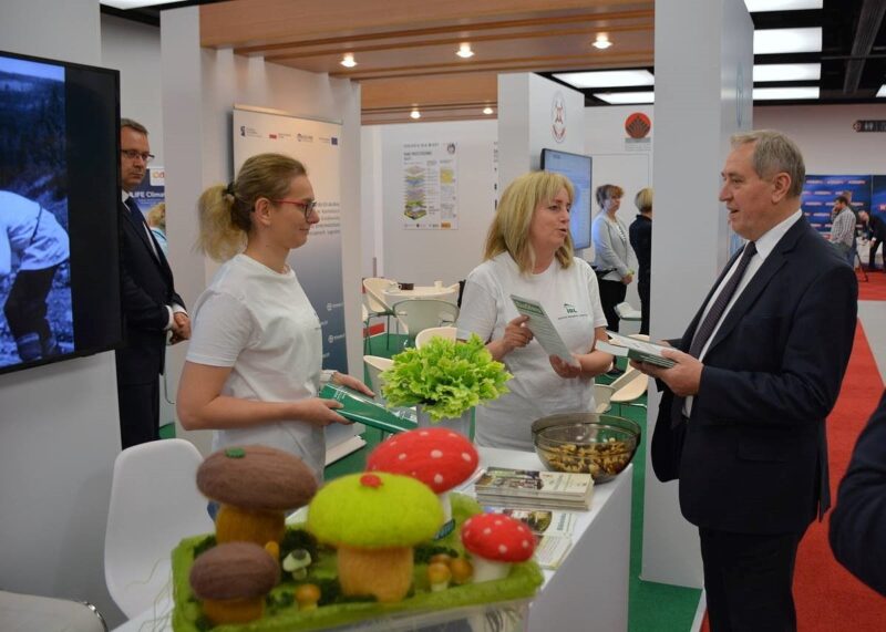 Stoisko promocyjne projektu ForBioSensing