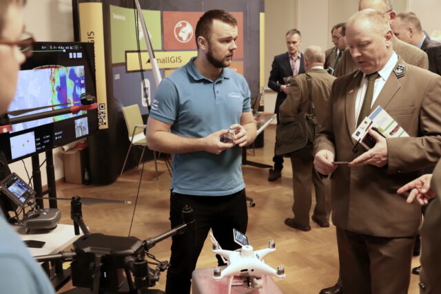 Stoisko firmy SmallGIS