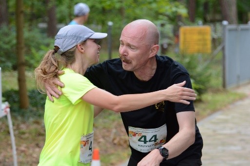 Emocje i podziękowania za rywalizację na mecie